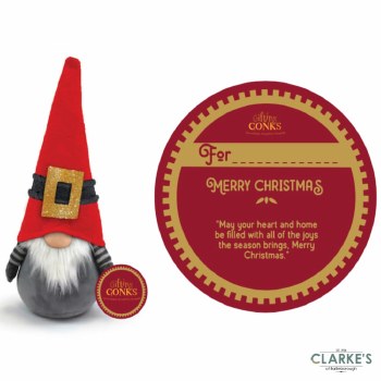 Christmas Gifting Gonk with Sentiment Card - Merry Christmas