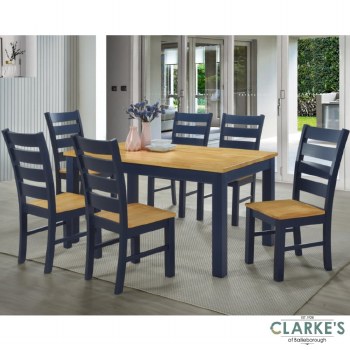 Columbia Dining Set Navy