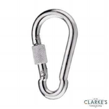 Connex Spring Hook / Carabiner Stainless Steel 6 x 60 mm