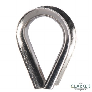 Connex Wire Rope Thimbles Stainless Steel 6mm | 2 Pack