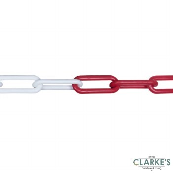 Connex Plastic Chain Red / White