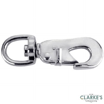 Connex Nickel Snap Hook with Turnable Ring 85 mm