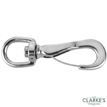 Connex Spring Hook with Rotatable Ring 90 mm