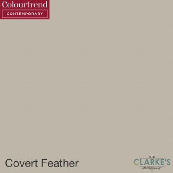 Colourtrend Contemporary Ceramic Matt Covert Feather Colour 1 Litre