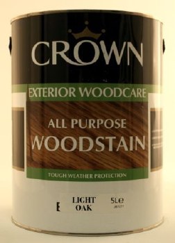 Crown 5L Woodstain L\Oak