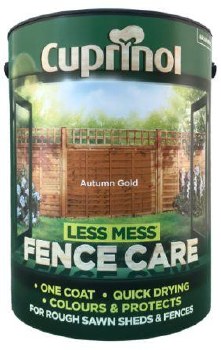 Cuprinol Fence Care Autumn Gold 5Ltr