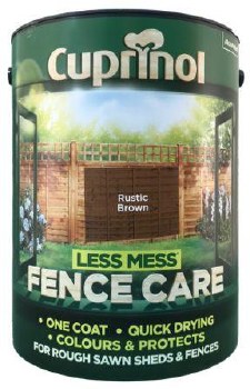 Cuprinol Fence Care Rustic Brown 5Ltr