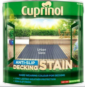 Cuprinol Urban Slate Anti-Slip Decking Stain 2.5 Litre