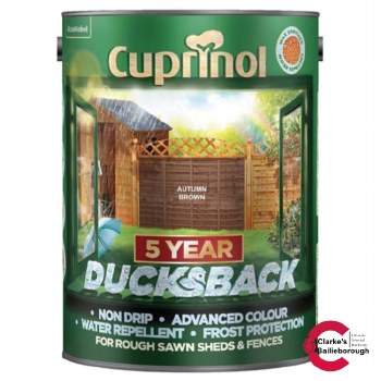 Cuprinol Ducksback Autumn Brown 5Ltr
