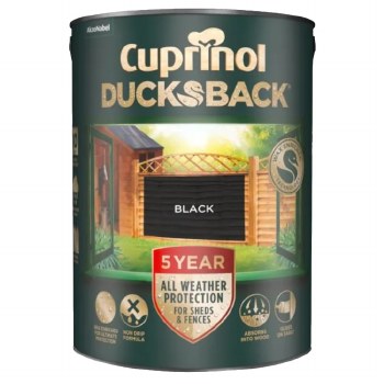 Cuprinol Ducksback Black 5Ltr