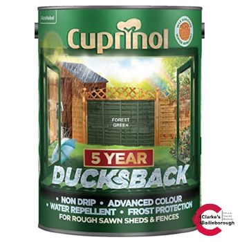 Cuprinol 5 Year Ducksback Forest Green 5Ltr