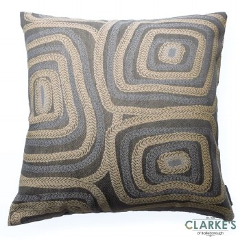 Cushion Geo Garland Grey