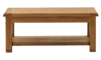 Danube Weathered Oak Coffee Table