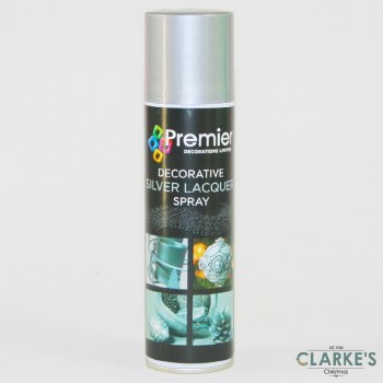 Decorative Lacquer Spray Silver