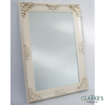 Delta Antique Cream Wall Mirror 82 x 112 cm