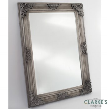 Delta Antique Silver Wall Mirror 82 x 112 cm