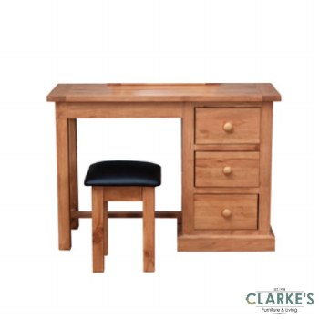 Devon Pine Dressing Table with Stool