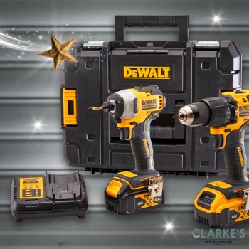 DeWalt 18V XR Brushles Combi Drill and Impact Driver Pack