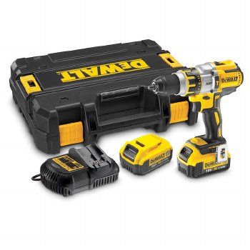 DeWalt 18V XR Cordless Drill with 2 Li-Ion Batteries