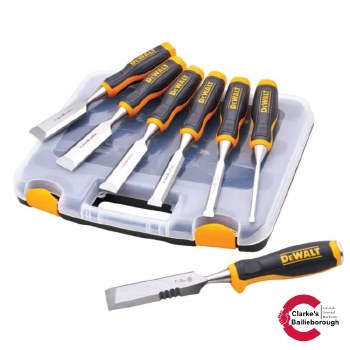 DeWalt 6 Piece Chisel Set