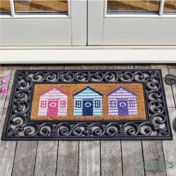 Beach Hut - Door Mat ( Frame not included)