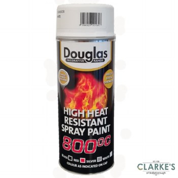 Douglas Heat Resistant Spray Paint White