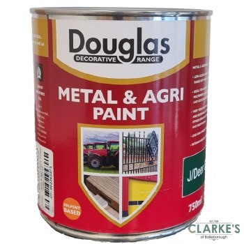Douglas Metal and Agri Paint John Deere Green 750ml