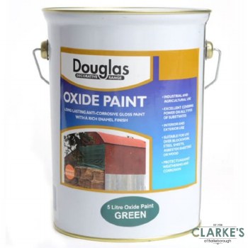 Douglas Green Oxide Metal Paint 5 Litre