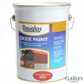 Douglas Red Oxide Metal Paint 5 Litre