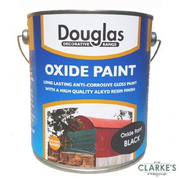 Douglas Black Oxide Metal Paint 2.5 Litre