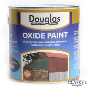 Douglas Dark Grey Oxide Metal Paint 2.5 Litre