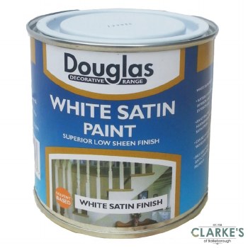 Douglas White Satin Paint 250ml