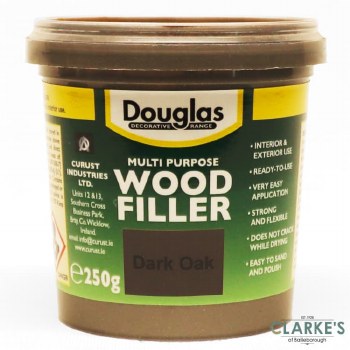 Douglas Multi Purpose Wood Filler Dark Oak 250g