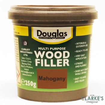 Douglas Multi Purpose Wood Filler Mahogany 250g