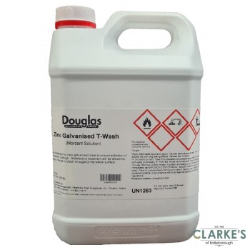 Douglas Zinc Galvanised T-Wash 5 Litre
