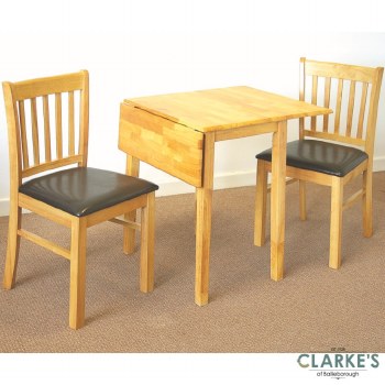 Dropleaf Dining Set. Dropleaf Table and 2 Chairs