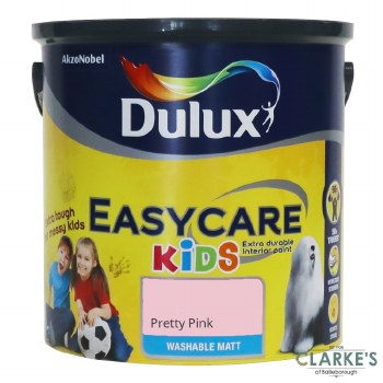Dulux Easycare Kids Paint Pretty Pink 2.5 Litre