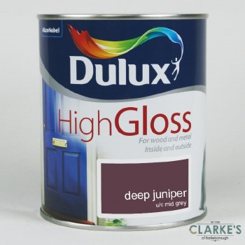 Dulux High Gloss Paint Deep Juniper 750 ml