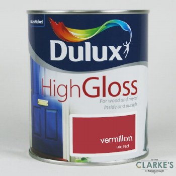 Dulux High Gloss Paint Virmallion 750 ml