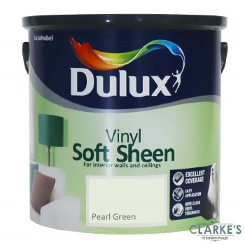 Dulux Vinyl Soft Sheen Paint Pearl Green 2.5 Litre