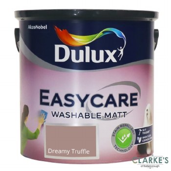 Dulux Easycare Washable Matt Paint Dreamy Truffle 2.5 Litre