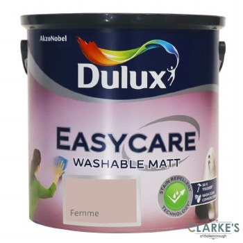 Dulux Easycare Washable Matt Paint Femme 2.5 Litre