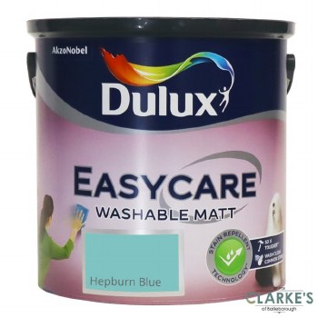 Dulux Easycare Washable Matt Paint Hepburn Blue 2.5 Litre