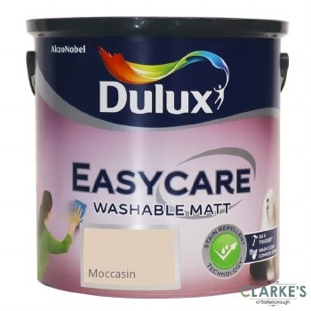 Dulux Easycare Washable Matt Paint Moccasin 2.5 Litre