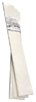 Dumapan White Gloss Waterproof Wall Clading 25x260cm