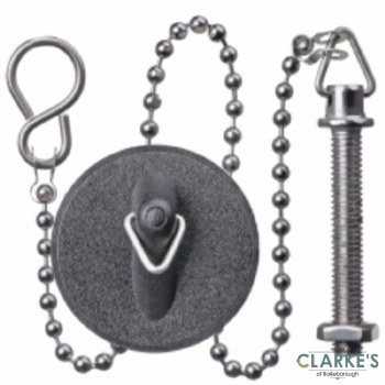 Easi Plumb Basin Plug and Chain Set