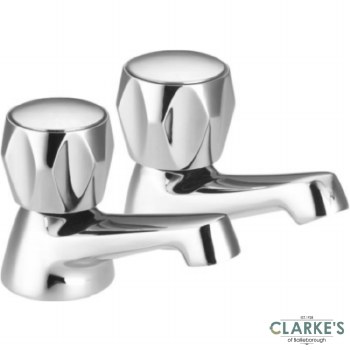 Easi Plumb Crown Bath Taps 3/4"