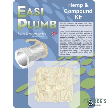 Easi Plumb Hemp and Compond Kit