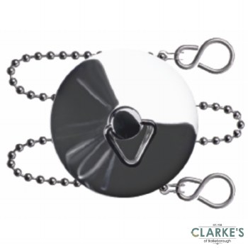 Easi Plumb Bath Plug and Chain Set Chrome
