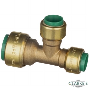 Easi Plumb Push Fit Fitting Unequal Tee